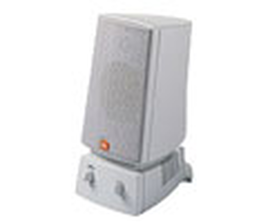 MEDIA 100 - Black - 3 inch 2-Way Powered Media Speaker System - Hero
